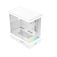 CASE XIGMATEK PURA MS ARTIC ( NO FAN ) - WHITE