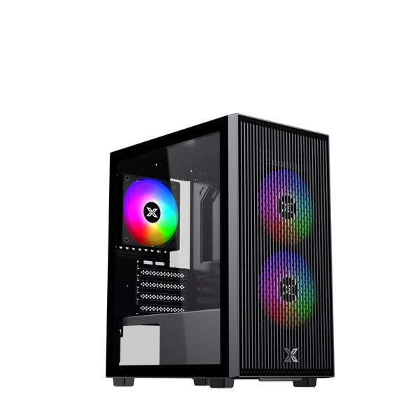 CASE XIGMATEK AMUN 3F BLACK M-ATX
