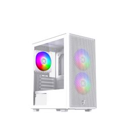 CASE XIGMATEK AMUN ARTIC 3F WHITE M-ATX