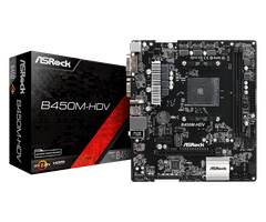 Main ASRock B450M-HDV DDR4