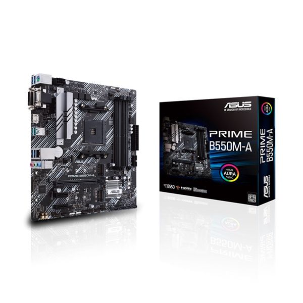 MAIN AMD ASUS PRIME B550M-A (B550, SOCKET AM4,M- ATX, 4xDRR4)