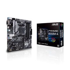 MAIN AMD ASUS PRIME B550M-A (B550, SOCKET AM4,M- ATX, 4xDRR4)