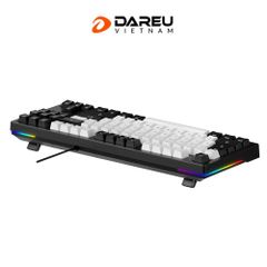 Bàn Phím Cơ Gaming Dareu Ek87 V2 - Black - White (Multi-Led) BROWN SWITCH