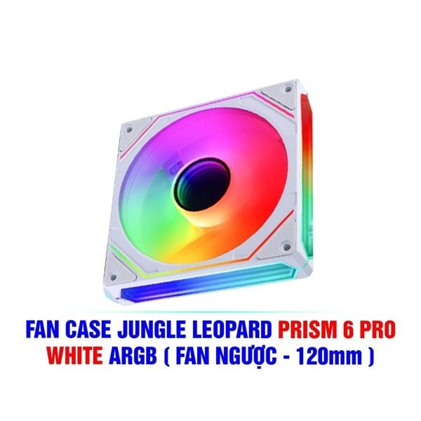 Fan Led Jungle Leopard 6 Pro White ARGB Ngược