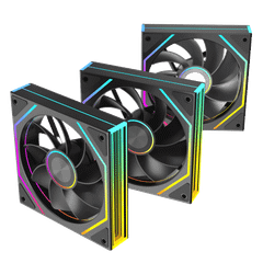 Fan Case Leopard Prism 4RS ULTRA ARGB - Black