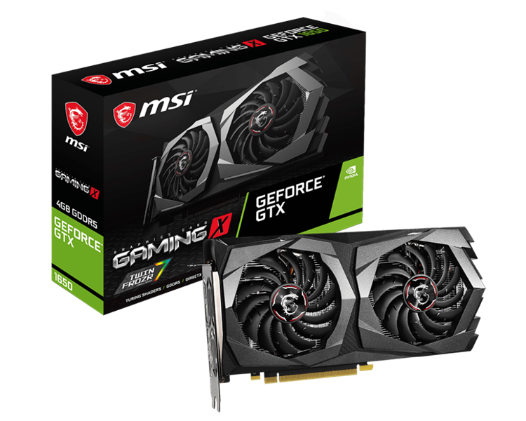 Card màn hình MSI GTX 1650 GAMING X 4GB used
