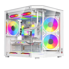 CASE MAGIC CUBI-M ELITE (M-ATX) - White
