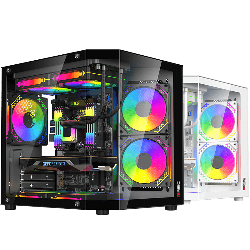 CASE MAGIC CUBI-M ELITE (M-ATX) - White