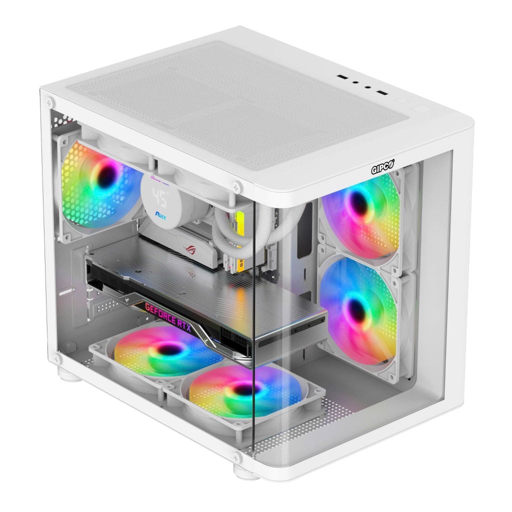 Case MW039 GIPCO M-ATX WHITE ( Cong - No Fan )