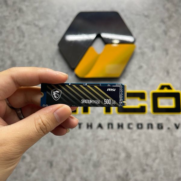 Ổ cứng SSD MSI SPATIUM M450 500GB M.2 2280 PCIe Gen4 x4 USED BH 3/2027