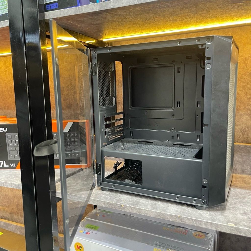 Case Segotep Artist 2F M-ATX 2 Fan RGB Đen USED