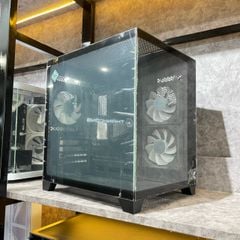 CASE Xigmatek AQUA M NANO 3GF (3 FAN) M-ATX USED