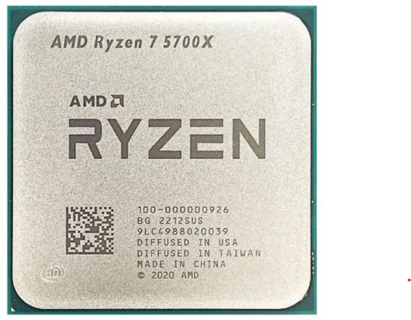 CPU AMD Ryzen 7 5700X ( 8 NHÂN 16 LUỒNG / 3.4 - 4.6 GHz / 32MB ) New Tray