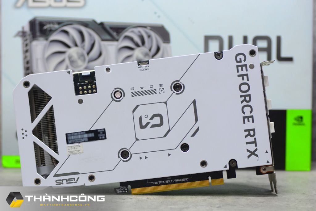 CARD MÀN HÌNH RTX4060 ASUS DUAL 8GB GDDR6 OC EDITION WHITE BH 4/2027