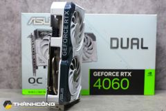 CARD MÀN HÌNH RTX4060 ASUS DUAL 8GB GDDR6 OC EDITION WHITE BH 4/2027