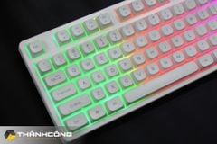 COMBO PHÍM CHUỘT TOMATO S120 RGB - Trắng