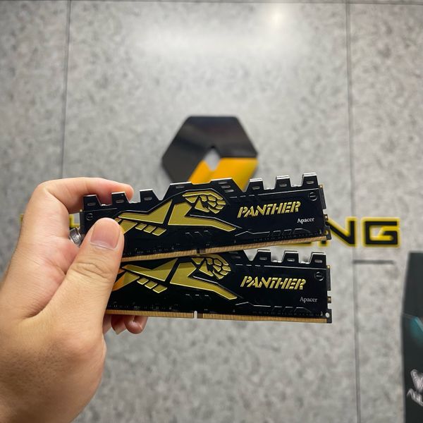 RAM DDR4 APACER PANTHER 16GB 3200MHz Tản Nhiệt Thép USED