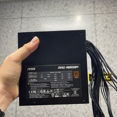 Nguồn máy tính MSI MAG A650BN 650W ( 80 Plus Bronze/Màu Đen) USED