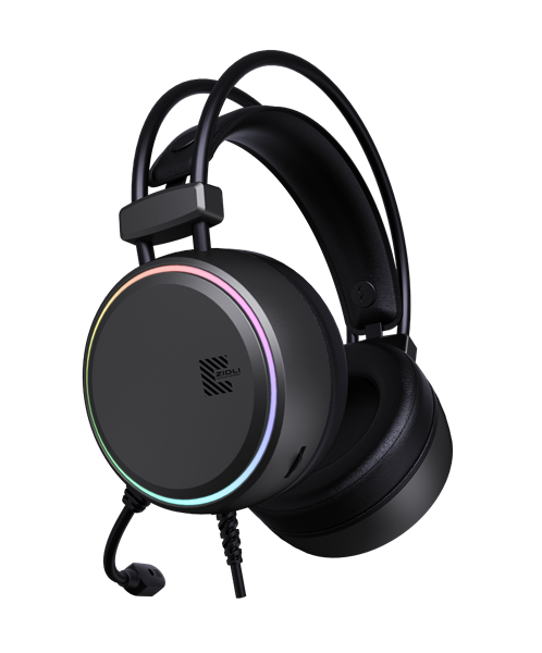 Tai nghe Zidli FCORE FH11L (7.1,USB, RGB) Grey