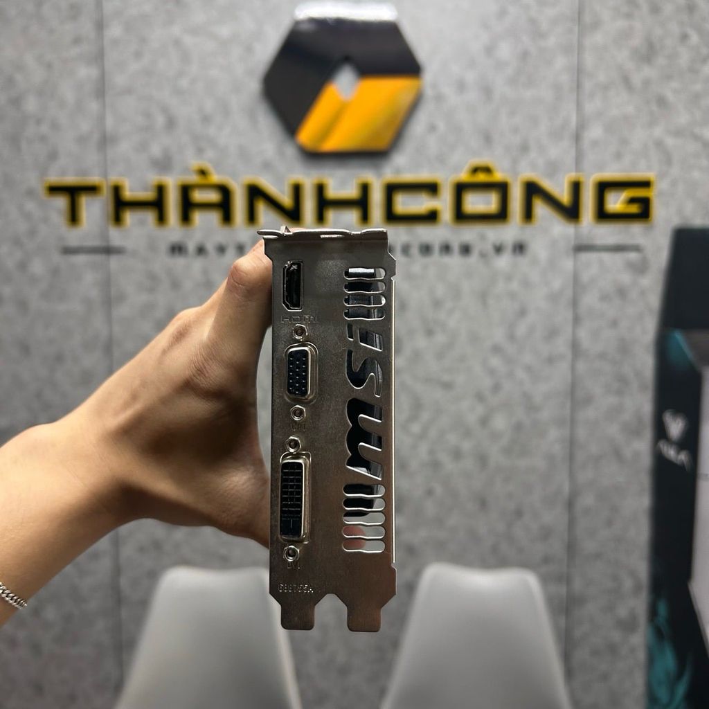 Card màn hình MSI GTX 750 Ti 1GB - 1 Fan USED