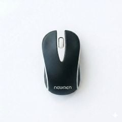 Chuột không dây Newmen F368 Đen viền trắng