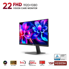 Màn hình VSP V2203H 21.5 inch/ Full HD/ VA/ 1ms/ 100Hz