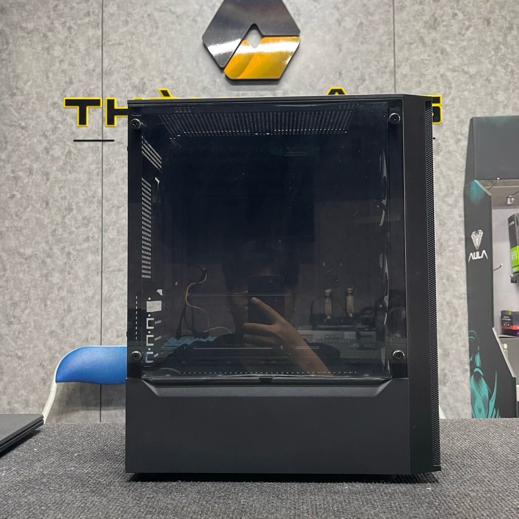 Case Xigmatek MYX Air 3F 3FAN RGB - Black USED