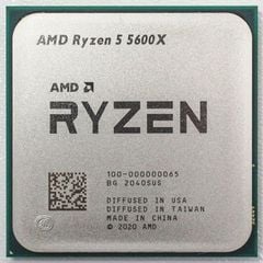 CPU AMD Ryzen 5 5600X / 3.7GHz Boost 4.6GHz / 6 nhân 12 luồng / 32MB / AM4 New Tray
