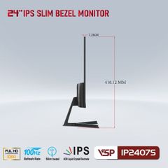Màn hình VSP IP2407S 24 inch Full HD 100Hz IPS | VGA | HDMI - BLACK