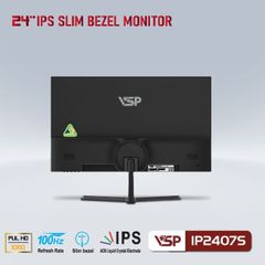 Màn hình VSP IP2407S 24 inch Full HD 100Hz IPS | VGA | HDMI - BLACK