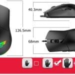 Chuột Gaming STRON GX5-H RGB Black