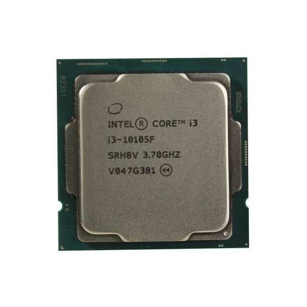 CPU Intel Core I3 10105F / 6Mb / 4 Nhân 8 Luồng / LGA 1200 TRAY