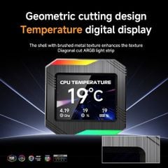 Tản nhiệt nước Leopard Astro Shell 240 ARGB Digital LCD BLACK V2