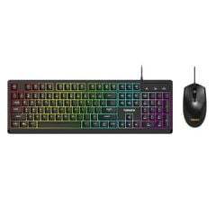COMBO PHÍM CHUỘT TOMATO S110 RGB ĐEN
