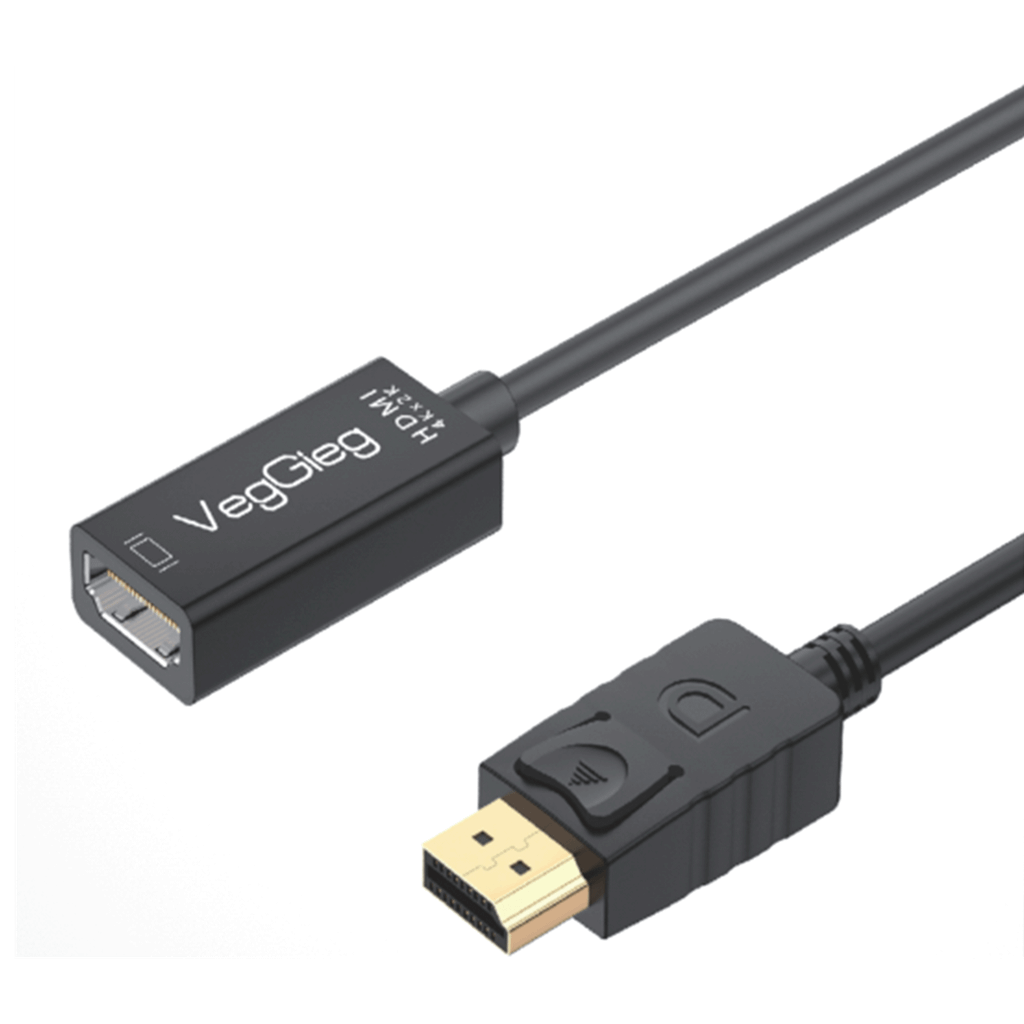 Đầu chuyển VegGieg DisplayPort To HDMI - 4K
