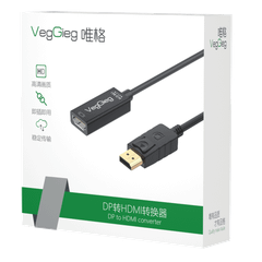 Đầu chuyển VegGieg DisplayPort To HDMI - 4K