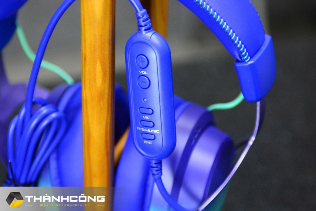 Tai nghe Gaming ZIDLI ZH31 USB Blue