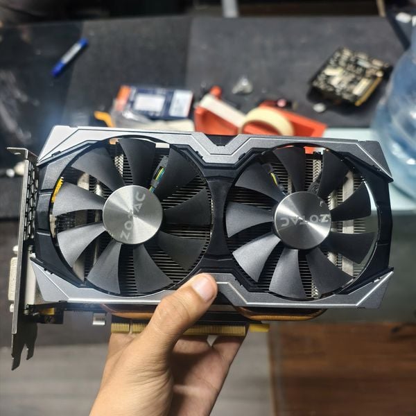 Card màn hình ZOTAC GeForce® GTX 1060 6GB AMP! Edition used
