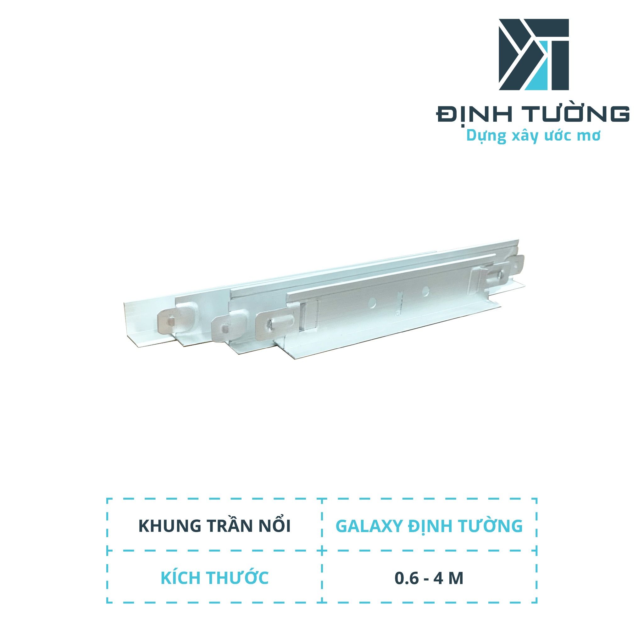 Khung Trần Nổi Galaxy - Định Tường