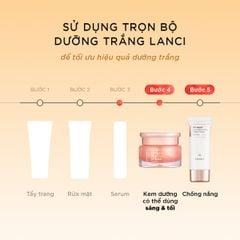 Bộ đôi Kem Dưỡng Trắng LANCI 50ml và Sữa chống nắng LANCI 50ml giúp dưỡng trắng và bảo vệ da