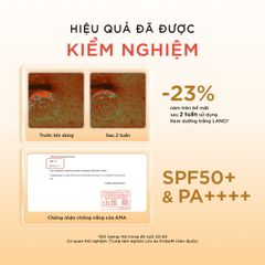 Bộ Dưỡng Trắng Toàn Diện LANCI  (Serum + Kem dưỡng trắng + Chống nắng)