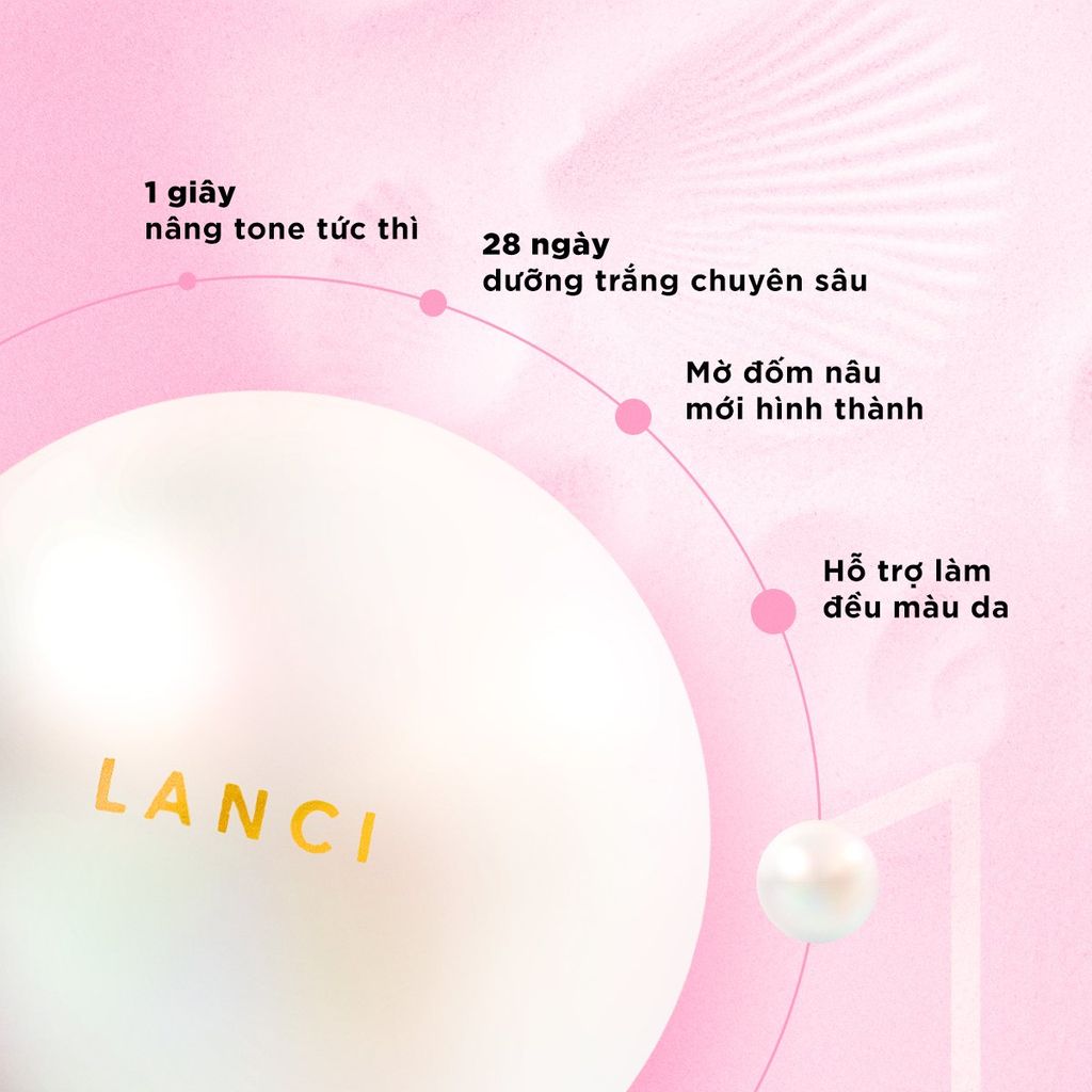 Kem Dưỡng Trắng da LANCI Bật Tông Trắng Mướt 15ml