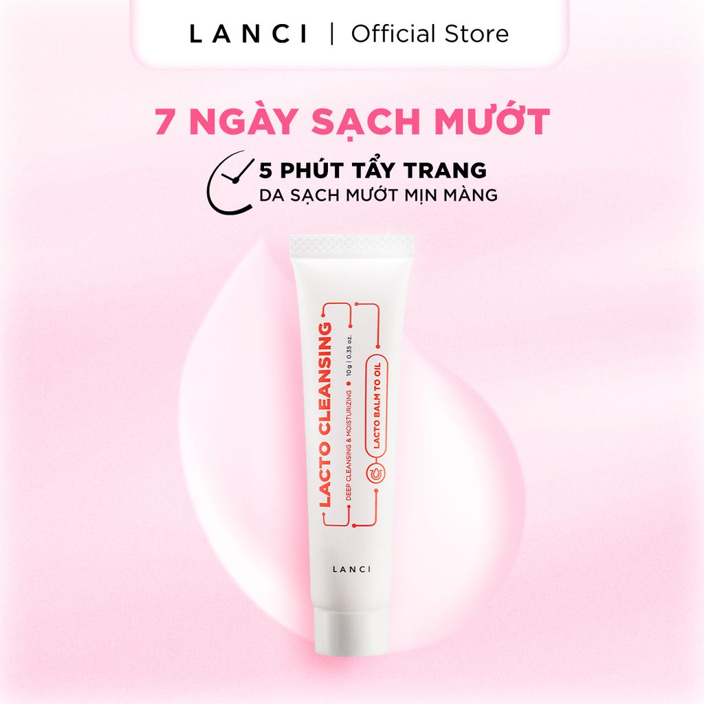 Minisize Sáp Tẩy Trang LANCI Lacto Cleansing 10ml