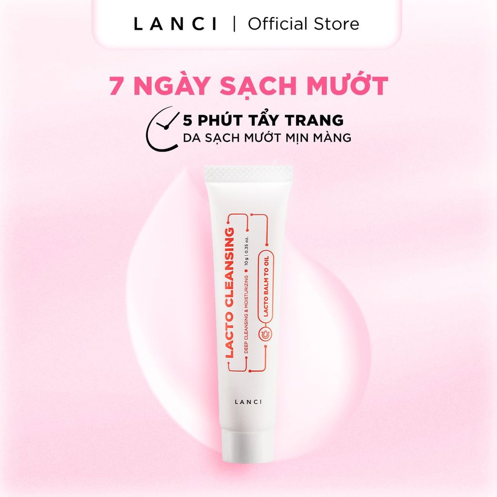 Minisize Sáp Tẩy Trang LANCI Lacto Cleansing 10ml