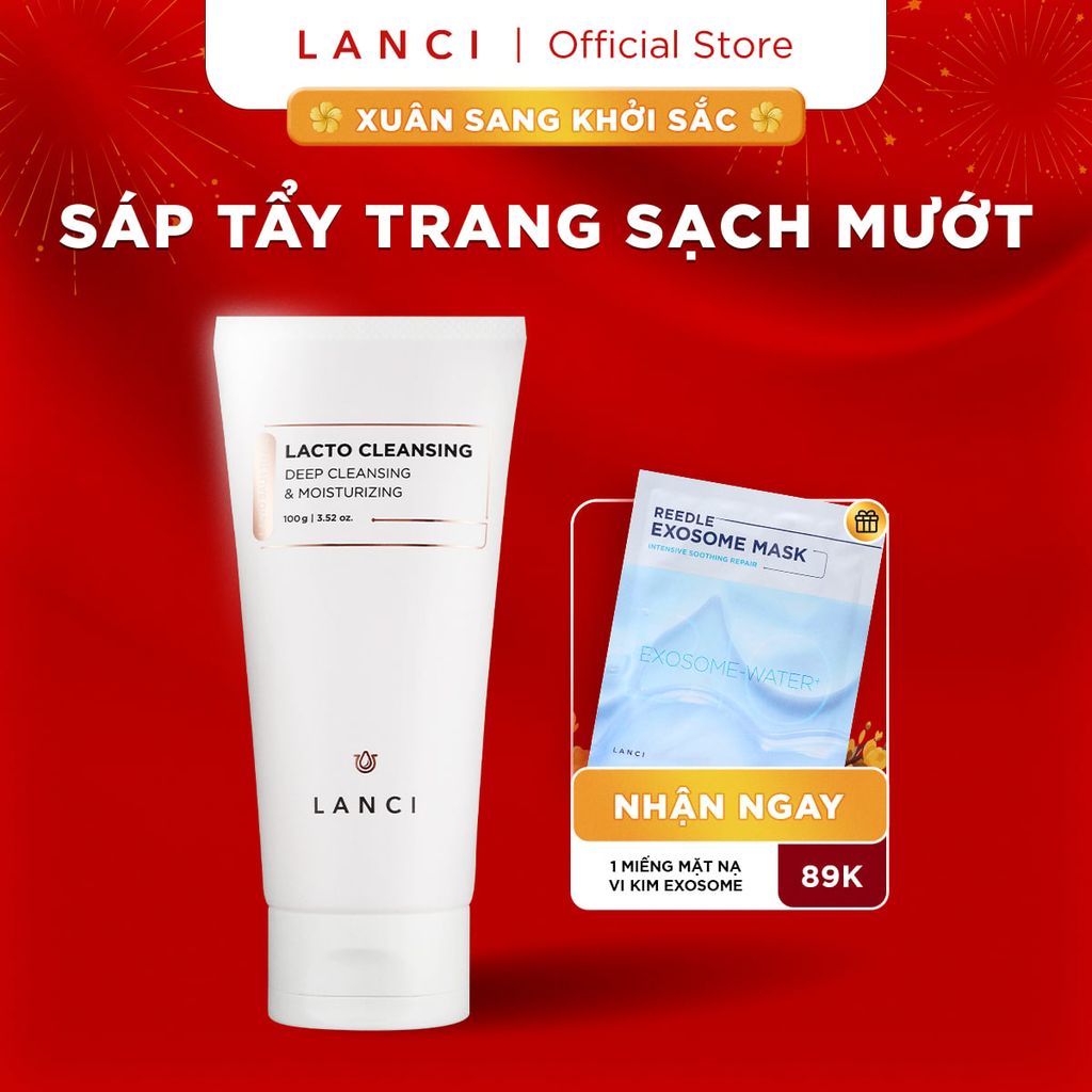 Sáp Tẩy Trang Sạch Mướt LANCI Lacto Cleansing 100g