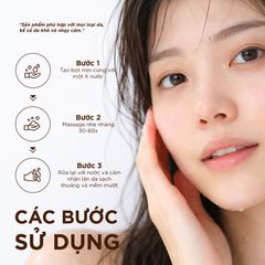 Sữa Rửa Mặt Bùn Khoáng Onsen LANCI Mud Onsen Facial Wash 100g