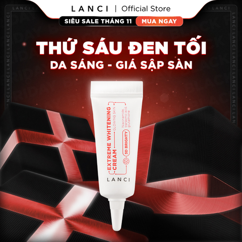 Minisize Kem Dưỡng Trắng Da LANCI Extreme Whitening Cream 10ml