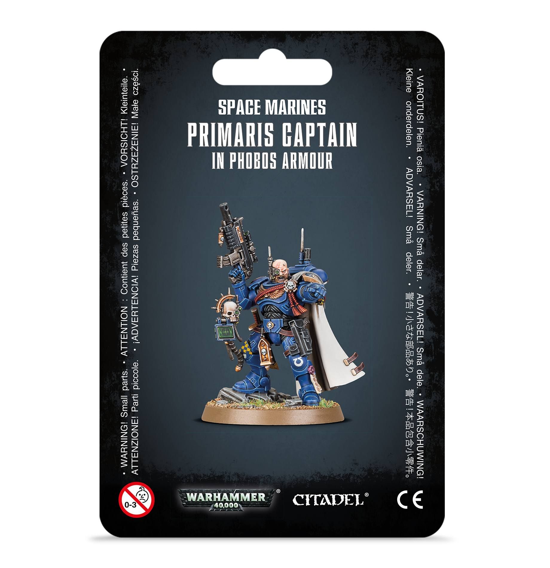  Mô hình Space Marines: Ptimaris Captain 