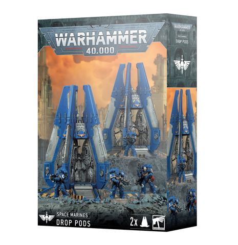  Mô hình Warhammer 40K: Space Marines: Drop Pods 