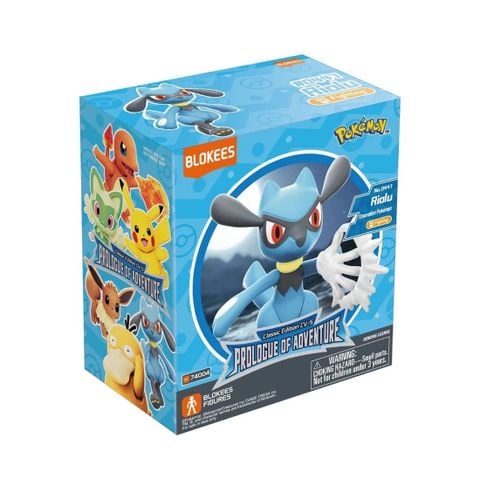  Mô hình trang trí Pokemon - CV-S - Riolu- Blokees - EP04 